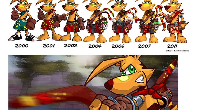 TY the Tasmanian Tiger 4 - The Art of