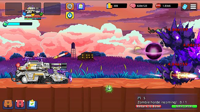 Bomb Vehicle The Idle Clicker - Megoliath Armed Reclamation Vehicle