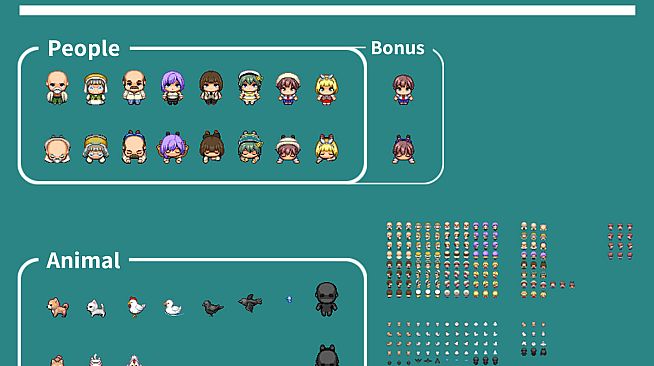 RPG Maker MV - REFMAP Fantasy Character Pack 1