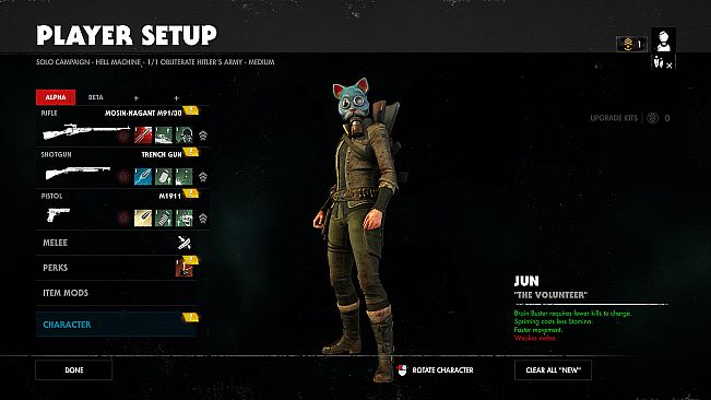 Zombie Army 4: Gas Mask Headgear Bundle