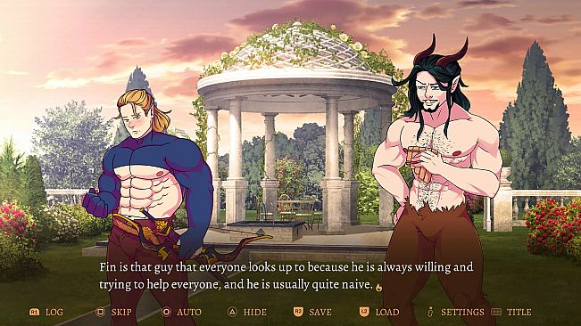 Burning Secrets - A Bara Visual Novel