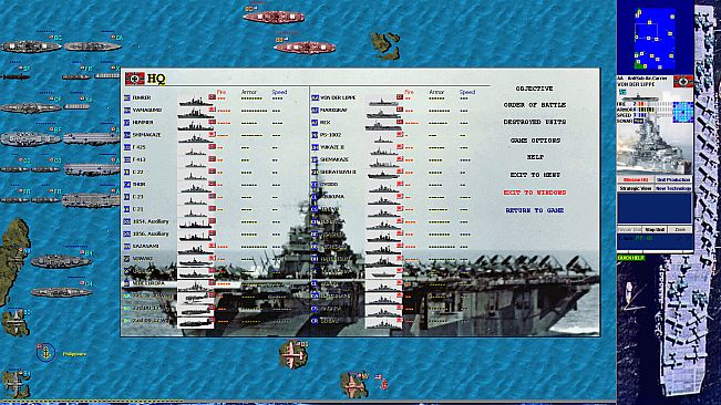 Battleships and Carriers - Pacific War