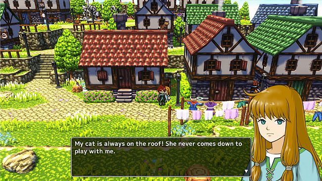 RPG Developer Bakin PixelScapes Town Pack