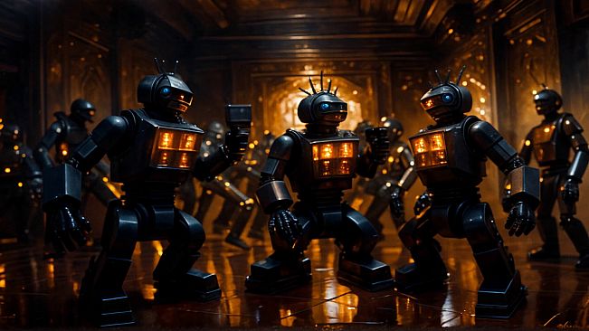 AI-VJ - Robots Visuals