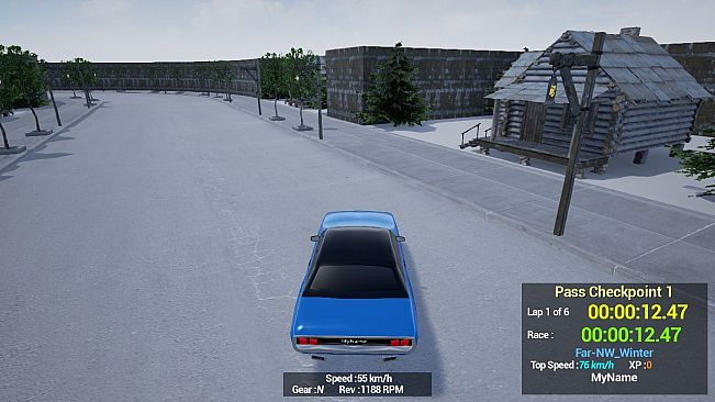 Maze Workout - Western Lost Solo Car Racer