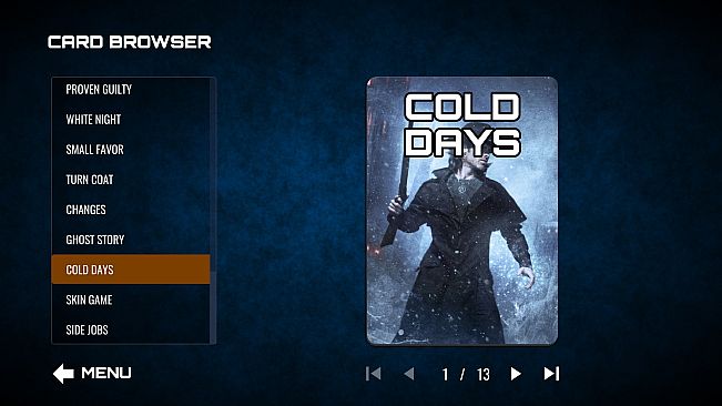Dresden Files Cooperative Card Game - Winter Schemes
