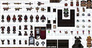 RPG Maker MV - Creepy Land Tileset Pack Plus