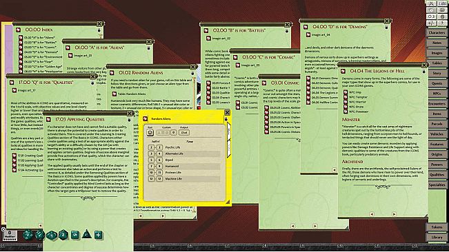 Fantasy Grounds - ICONS: A to Z