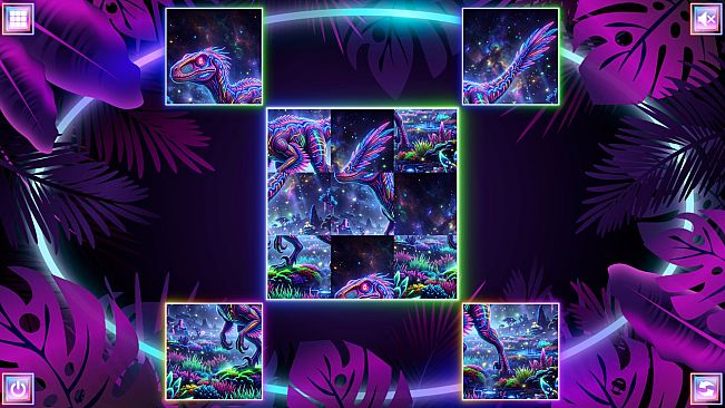 Neon Fantasy: Dinosaurs