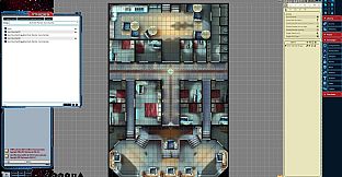 Fantasy Grounds - Starfinder RPG - FlipMat - Giant Starship