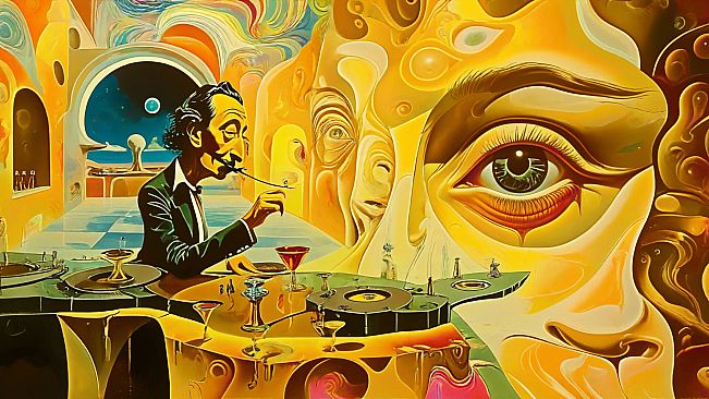 AI-VJ - Dali-esque 4k Visuals