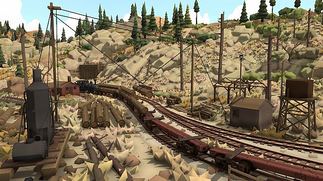 Rolling Line - Sierra Logging