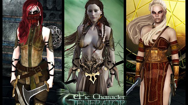 ePic Character Generator - Season #2: Female Barbarian