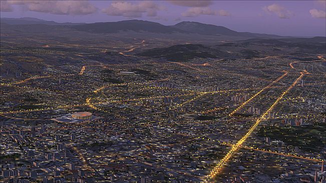 FSX Steam Edition: Night Environment: Spain Add-On