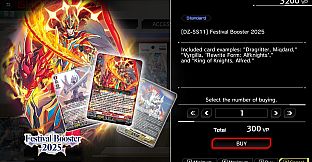 Cardfight!! Vanguard DD 2:Card Unlock Vol. 8【DZ-SS11】"Festival Booster 2025"