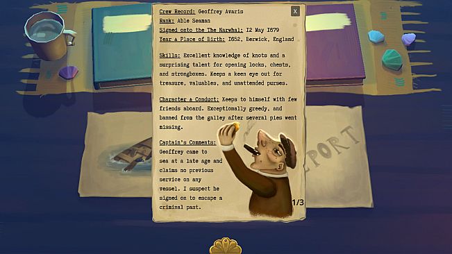 Wreck of The Narwhal: A Cleaning Mystery Game