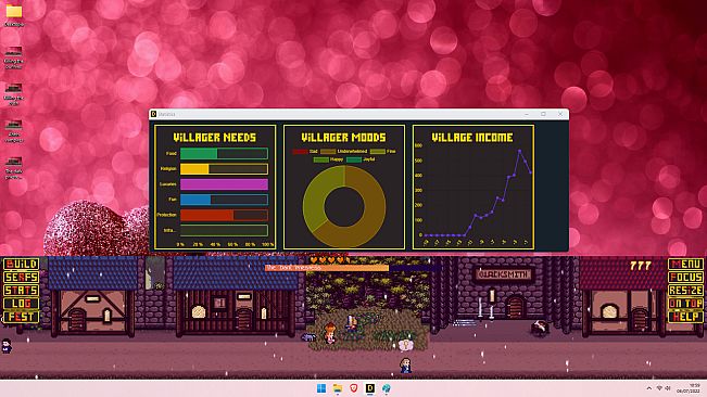 Desktopia: A Desktop Village Simulator