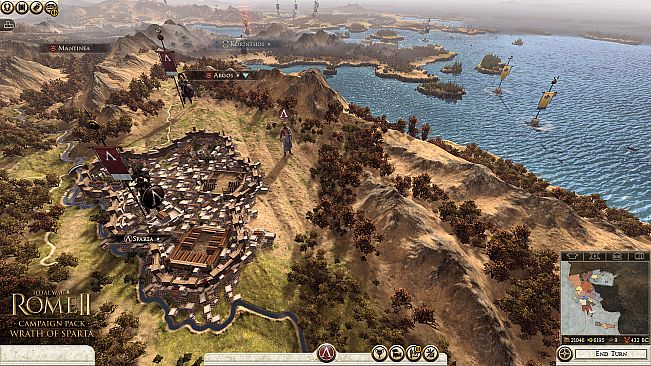 Total War: ROME II - Wrath of Sparta Campaign Pack