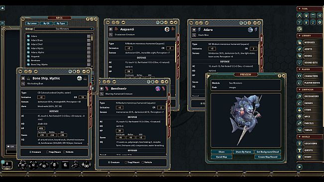 Fantasy Grounds - Sea Monsters