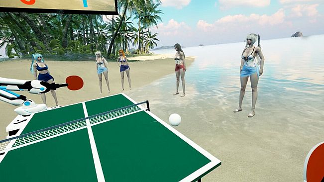 Beach Ping Pong Babes VR