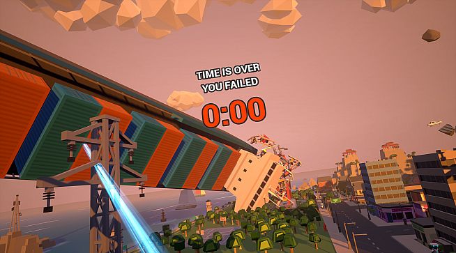 VRobot: VR Giant Robot Destruction Simulator