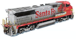 Trainz Plus DLC - ATSF B40-8W 500-559