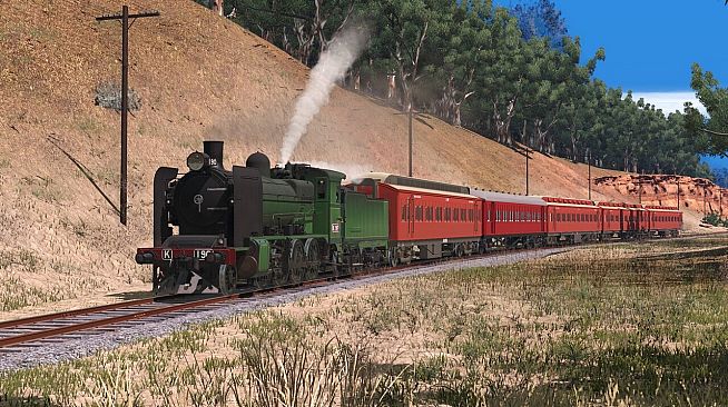 Trainz Plus DLC - VR K class - K190 2 Tone Green