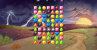 Mountains & Clouds Jewel Match