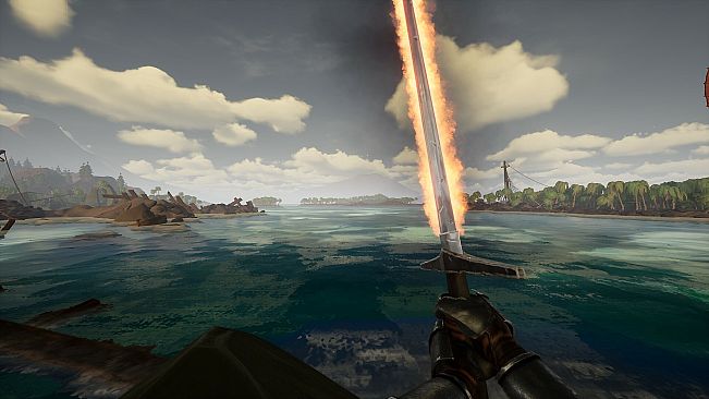 Expedition Agartha - Flaming Weapon Effect