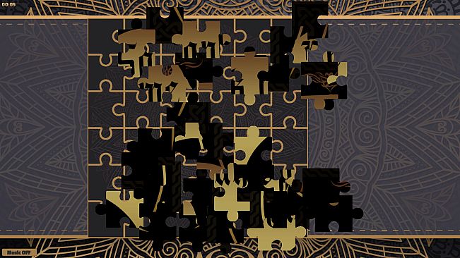LineArt Jigsaw Puzzle - Erotica 3