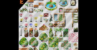RPG Maker MZ - Emberatix Floral Theme Tileset