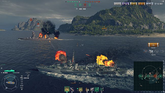 World of Warships — Haida Pack