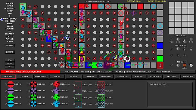 COLOR DEFENSE - FUNNY ENEMIES SKIN 1