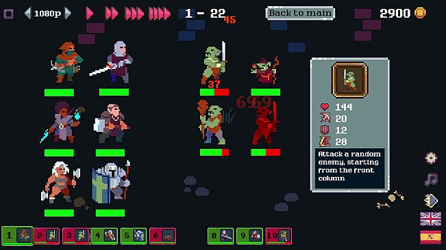 Dungeon Tactics: Idle, Incremental, Autobattler