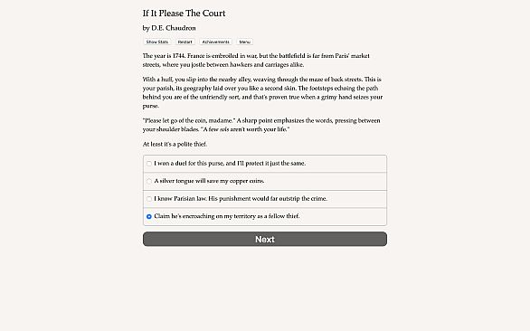 If It Please the Court
