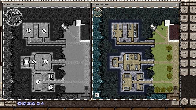 Fantasy Grounds - Island of Death (Map Pack)