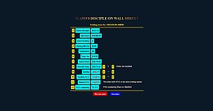 PLATO'S DISCIPLE ON WALL STREET (WITH 20 PLAYPACKS)