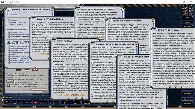 Fantasy Grounds - Reach Adventure 7: The Last Train Out of Rakken-Goll