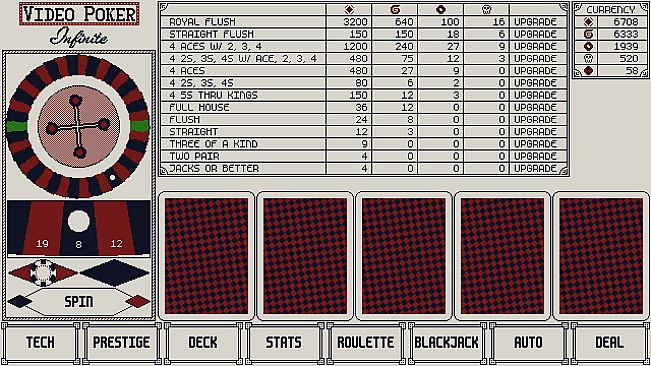 Video Poker Infinite