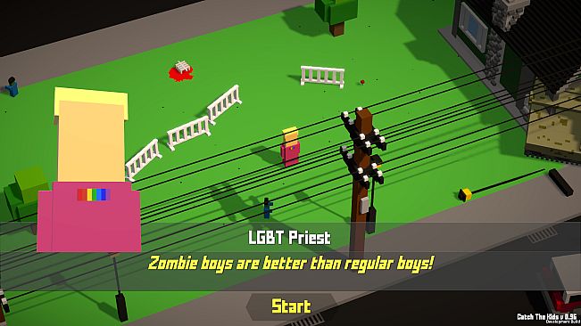 Catch The Kids: Priest Simulator Game