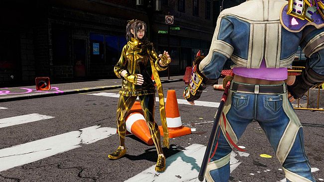 FIGHTING EX LAYER - Color Gold/Silver: Sanane