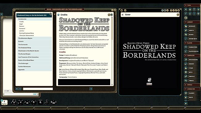 Fantasy Grounds - Shadowed Keep on the Borderlands