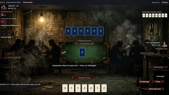 Liar's Table