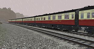 TS Marketplace: Maunsell 59ft Low Window Corridor Coach Pack Crimson Cream