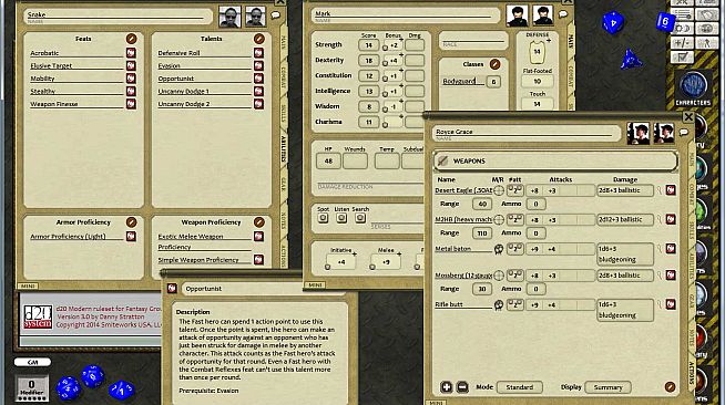 d20 Modern SRD Ruleset