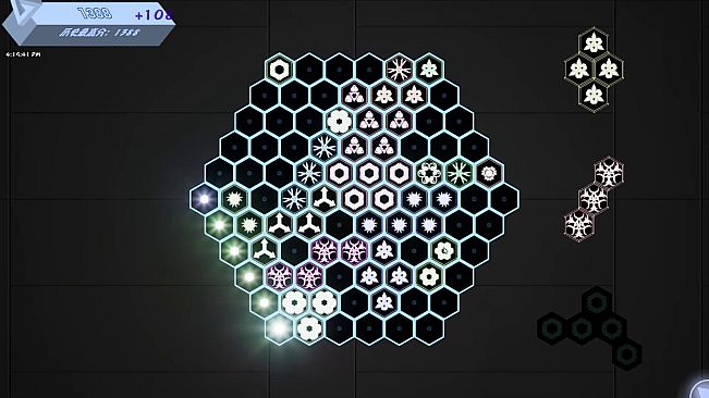 Glowing Hexagon