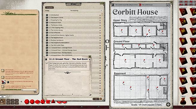 Fantasy Grounds - The Haunting (CoC7E)