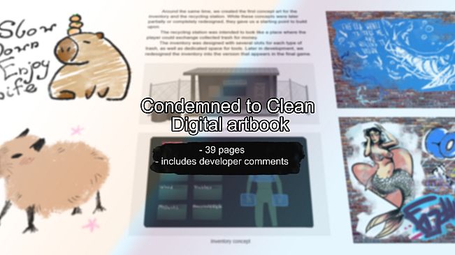 Condemned to Clean - Artbook