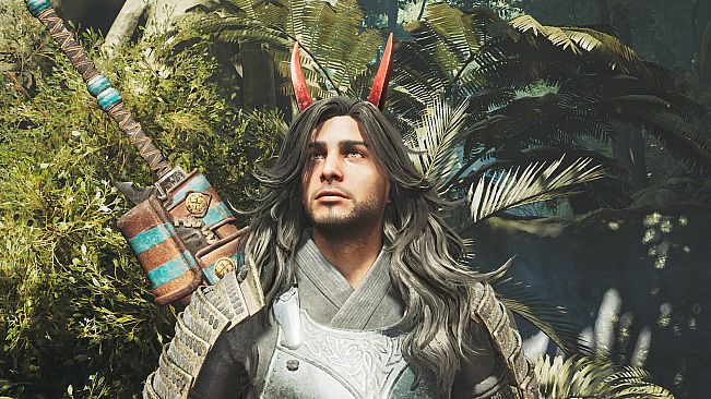 Monster Hunter Wilds - Hunter Layered Armor: Oni Horns Wig