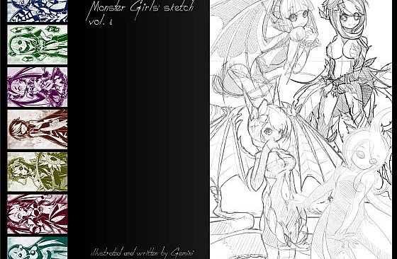 Monster Girl Sketch Vol.01